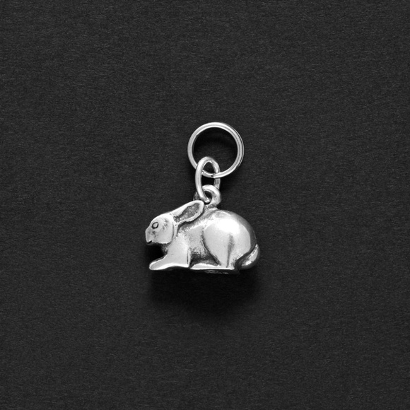 Vintage James Avery 3D Bunny Charm - Picture 1 of 4